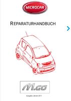 Microcar M.Go Handbuch Reparaturhandbuch Anleitung Mopedauto 45km Bad Frankenhausen/Kyffhäuser - Ichstedt Vorschau