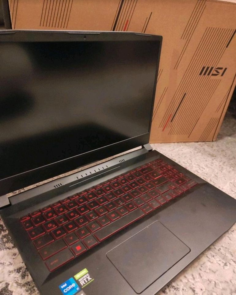 MSI Katana GF66 i7 12 Gen RTX 3060 Gaming Laptop in Andernach