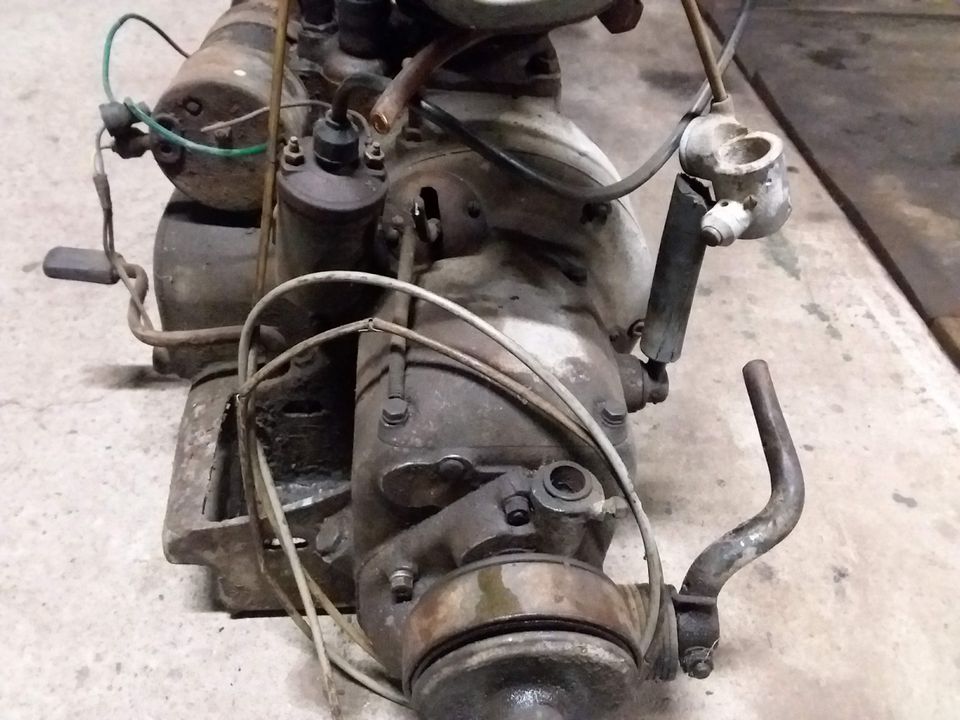 BMW-R35 Motor ( bzw EMW ) in Harzgerode