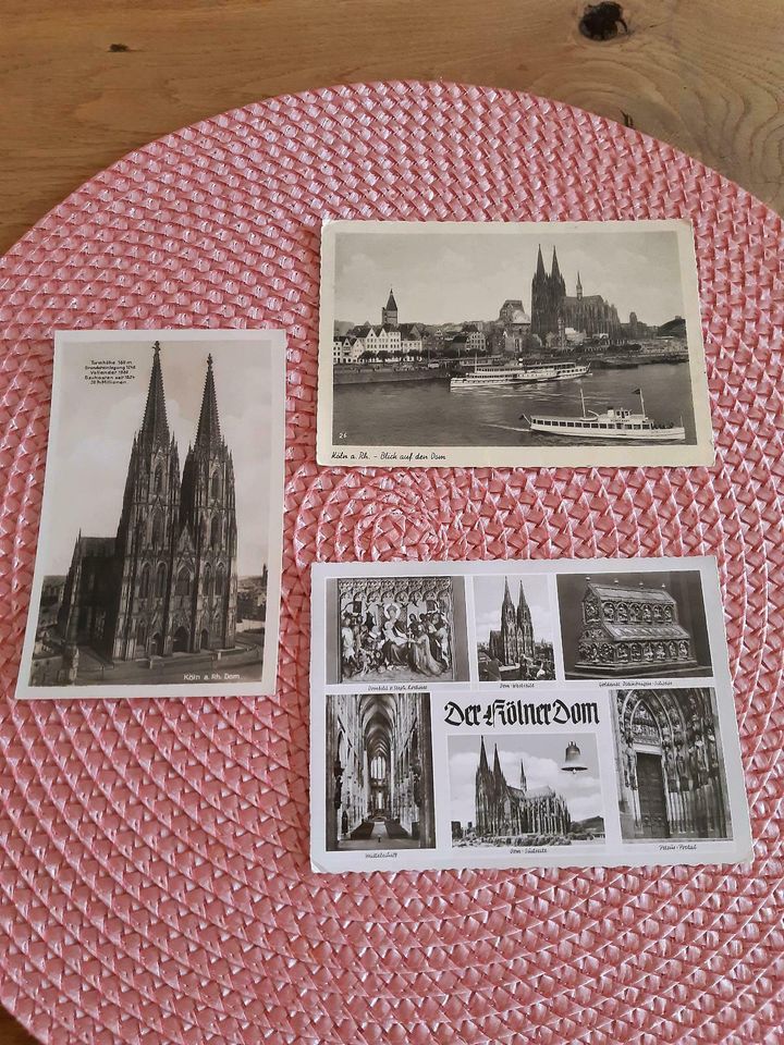 Alte Postkarten von Köln/Kölner Dom in Zülpich