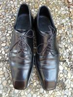 Hugo Boss Schuhe Echt Leder Gr. 7 1/2 in Schwarz Bayern - Schwabach Vorschau