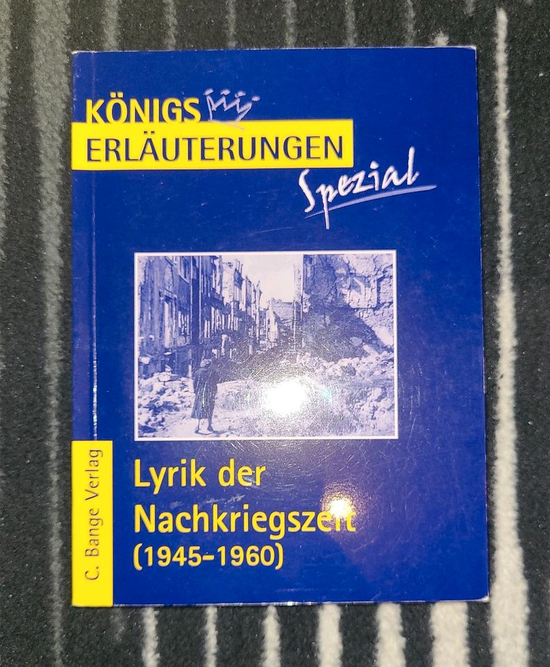 Lyrik der Nachkriegszeit 1945 - 1960, Königs und Klett in Dortmund