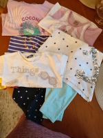 KANZ, H&M u.a.: Sommerpaket Shirts Leggings Rock Gr. 116 Sachsen-Anhalt - Halle Vorschau