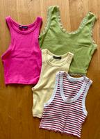 4er Set Sommer Tops S, Zara Pull & Bear Shein Hessen - Brachttal Vorschau