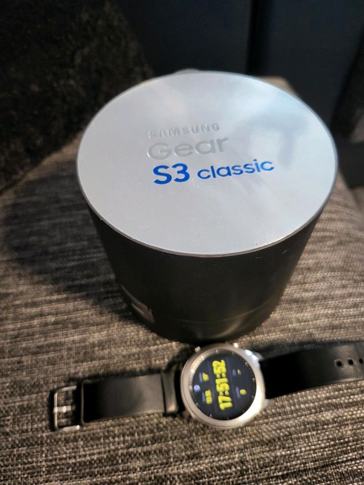 Neuwertige Samsung Galaxy Gear Watch S 3 classic 46 mm Smartwatch in Hagen
