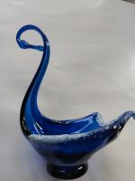 Vase Schwan  blau aus Glas Schleswig-Holstein - Bad Oldesloe Vorschau