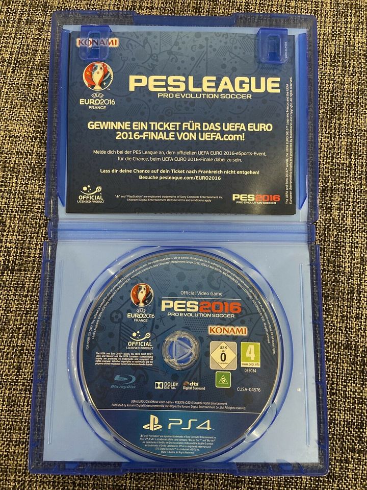 PES Pro Evolution Soccer 2016 PlayStation PS4 PS5 ⚽️ Fußball UEFA in Lohne (Oldenburg)