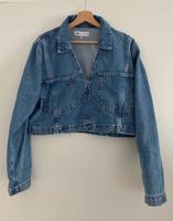 ZARA Jeans Oberteil, Gr XL, denim cropped, kastig, Topzustand Bayern - Starnberg Vorschau