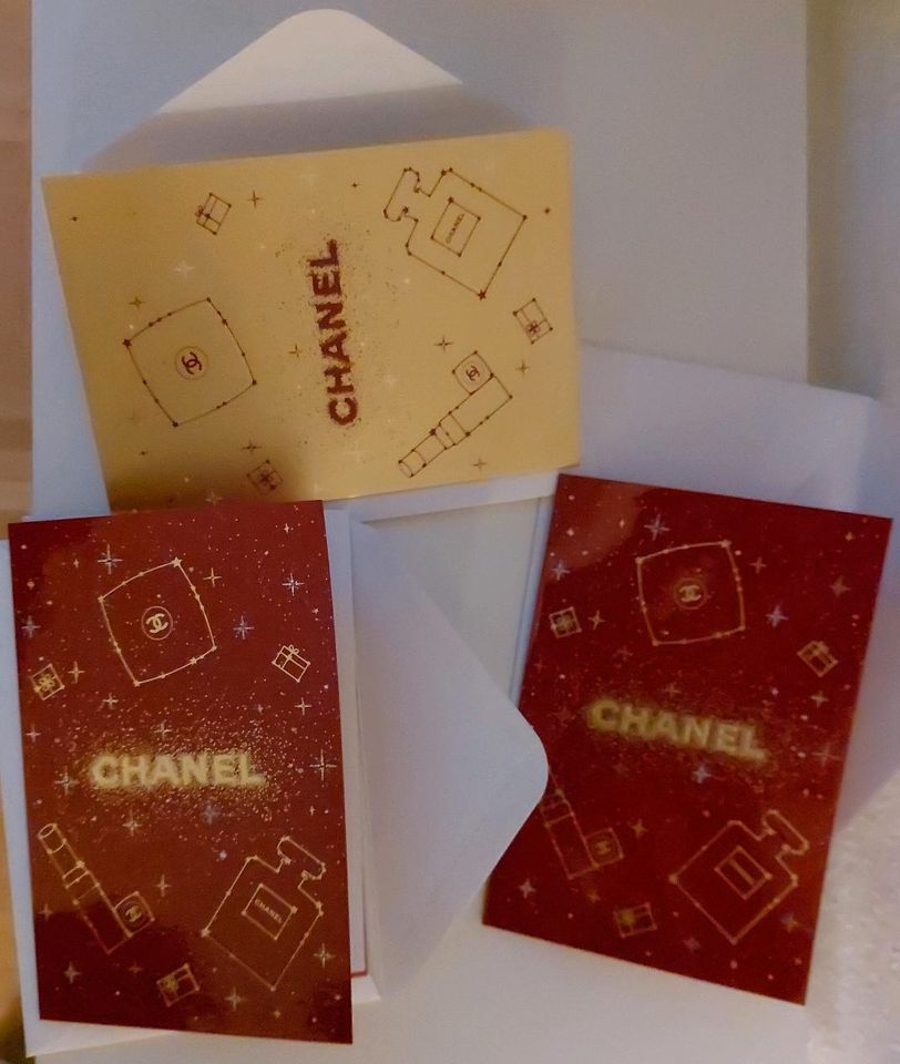 Chanel 3x Geschenkkarte 16x11cm ♡ NEU | Je 7€ in Hamburg