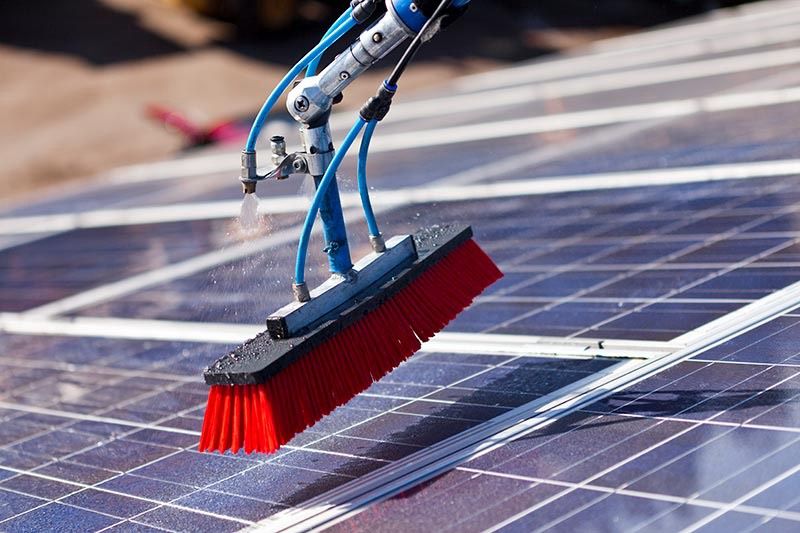 Photovoltaik Solar Platten Reinigung Dithmarschen in Wesseln