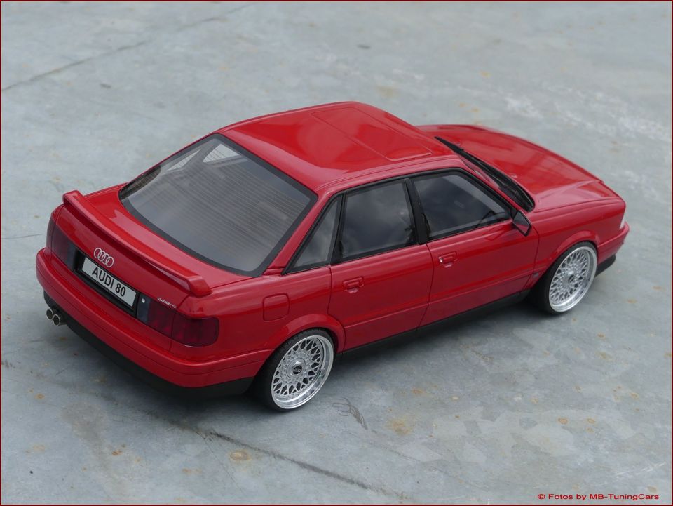 1:18 Audi 80 Quattro Competition Limousine 1994 + BBS RS Alufelge in Weimar