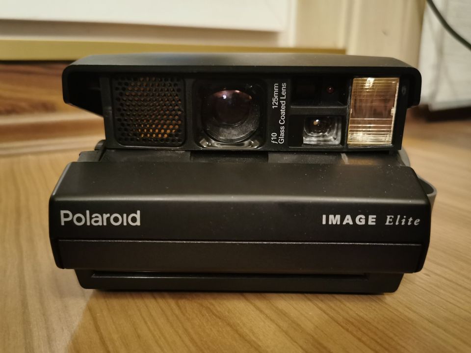 Polaroid Image Elite - Sofortbildkamera / Kamera + F112 Nahlinse in Mietingen
