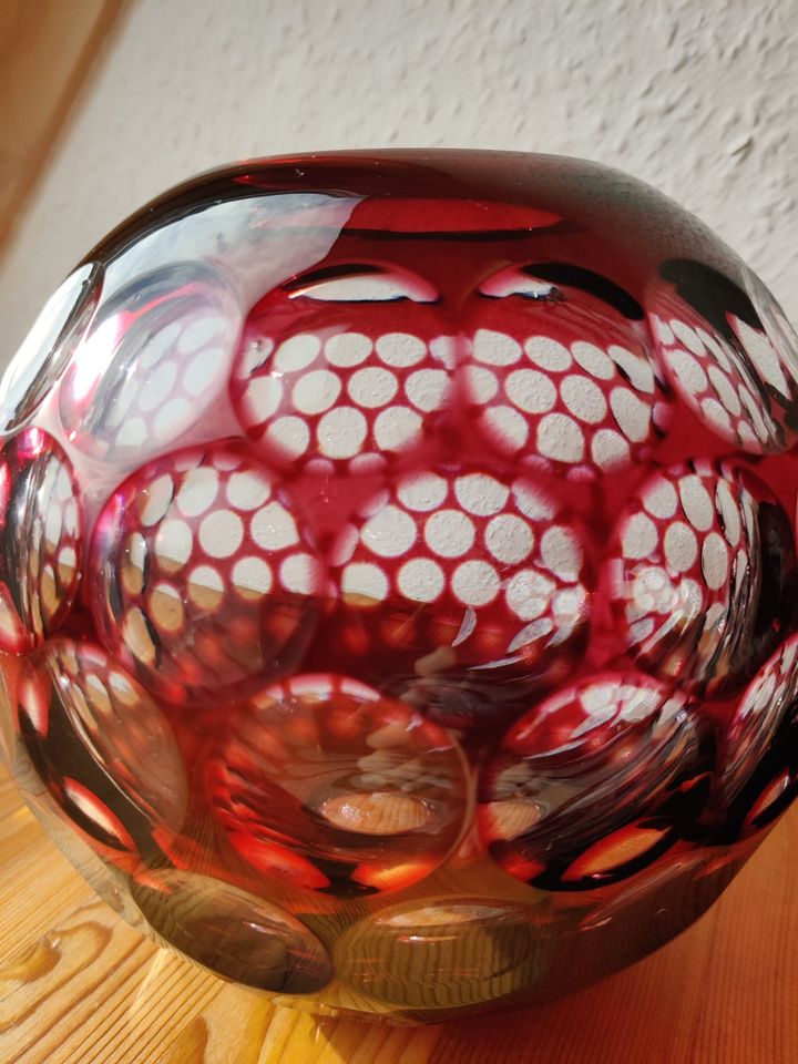 Vase WMF Cristal Cabinet Kugelvase 70er Jahre Mid Century in Dörentrup