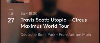 Travis Scott Frankfurt Konzert Stehplatz Stuttgart - Stuttgart-Mitte Vorschau