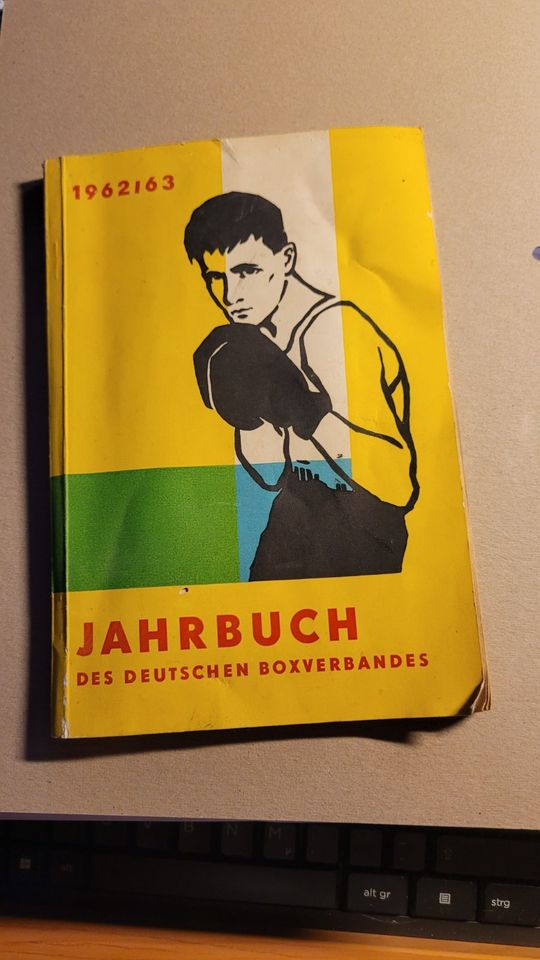 Jahrbuch des deutschen Boxverbandes 1962/1963 in Löbau