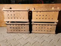 4x Holzkiste Schriftzug DDR Lochkiste 60x40x29cm Obststiege Sachsen - Priestewitz Vorschau