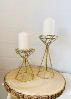 Vermietung • Kerzenständer gold geometrisch Kerzenhalter Hochzeit Niedersachsen - Wolfsburg Vorschau