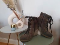 Stiefelette / Stiefel Wildleder braun von Buffalo Größe 36 Hessen - Darmstadt Vorschau