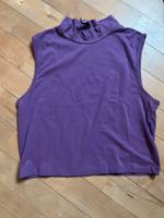 Lila crop top shirt ärmellos Kragen M Sommer Niedersachsen - Weener Vorschau