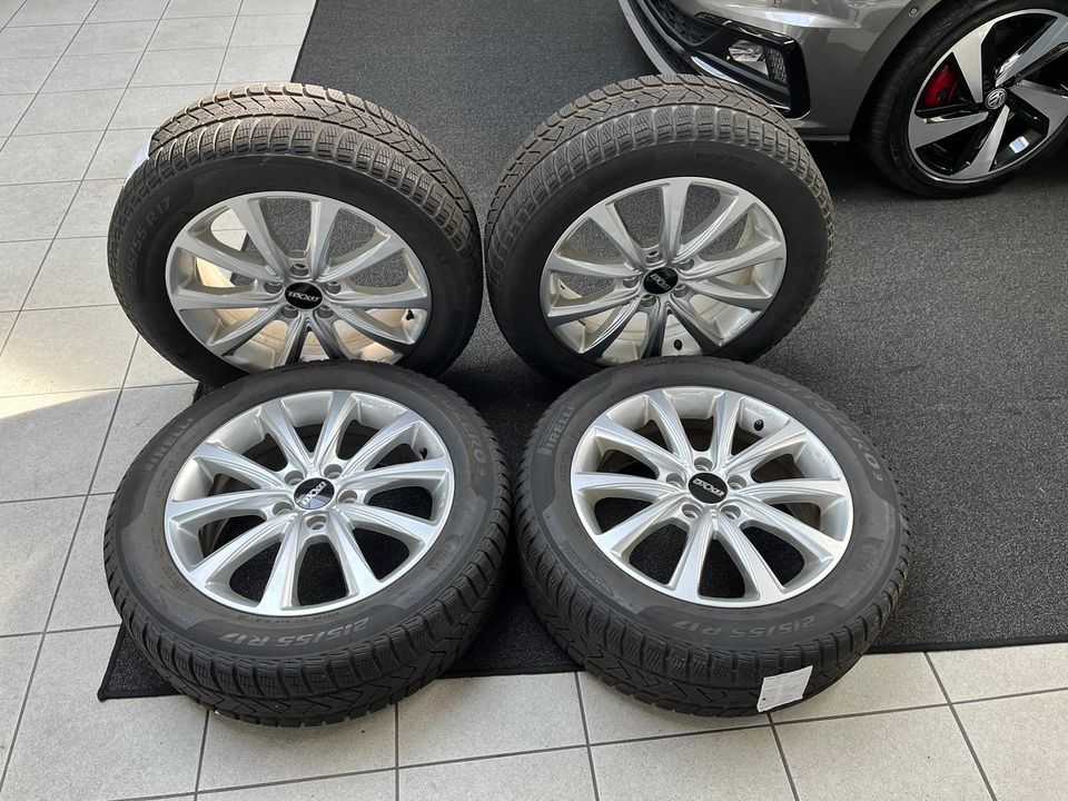 4X Winterkompletträder 17" LM OXXO VW Passat GTE SEAL 5mm Nr 2952 in Raesfeld