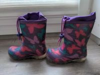 Gummistiefel gefüttert Winter Schmetterling  lila Größe 25 Hessen - Rödermark Vorschau