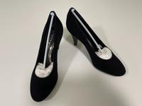Edle GEOX Pumps in Gr. 38 Veloursleder schwarz High Heels Baden-Württemberg - Konstanz Vorschau