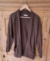 Strickjacke Promod braun 34 XS lang Taschen Patches Wolle Kreis Pinneberg - Ellerbek Vorschau
