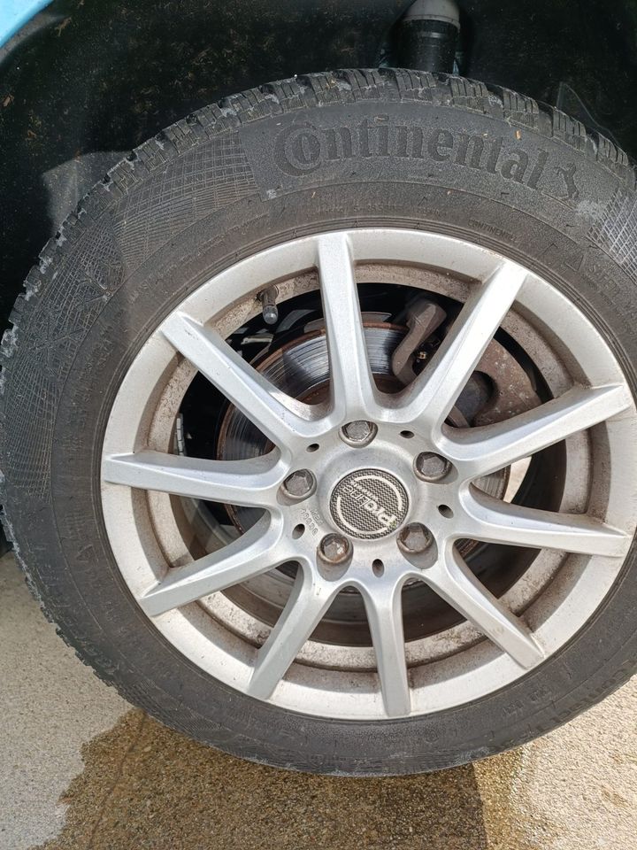 4 Conti WinterContact Winterräder 185/65 R15 88T  auf Alufelgen in Landsberg (Lech)