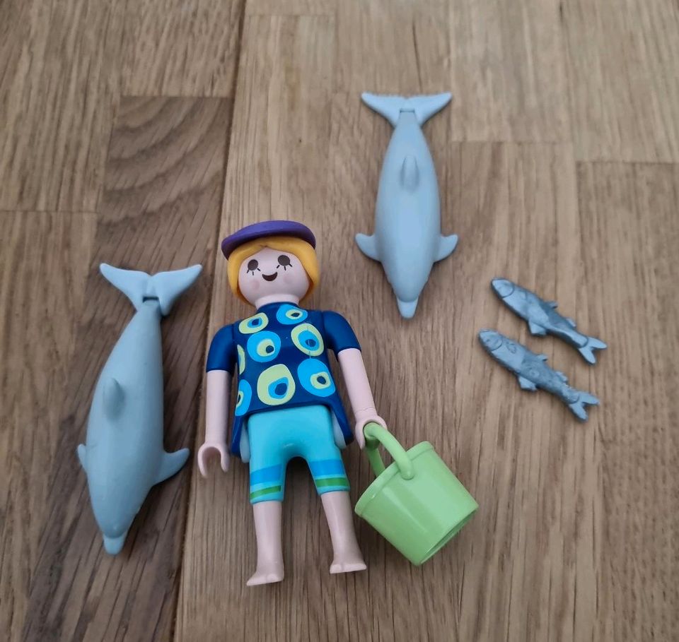 Playmobil Tierpflegerin mit Delphinen (5876) in Hamburg