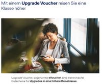 2St. Voucher Miles & More Business upgrade Lufthansa Star Aliance Bayern - Augsburg Vorschau