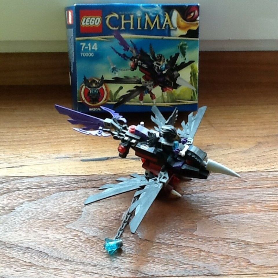 Lego Chima 70000 Razcals Rabengleiter in Blaustein