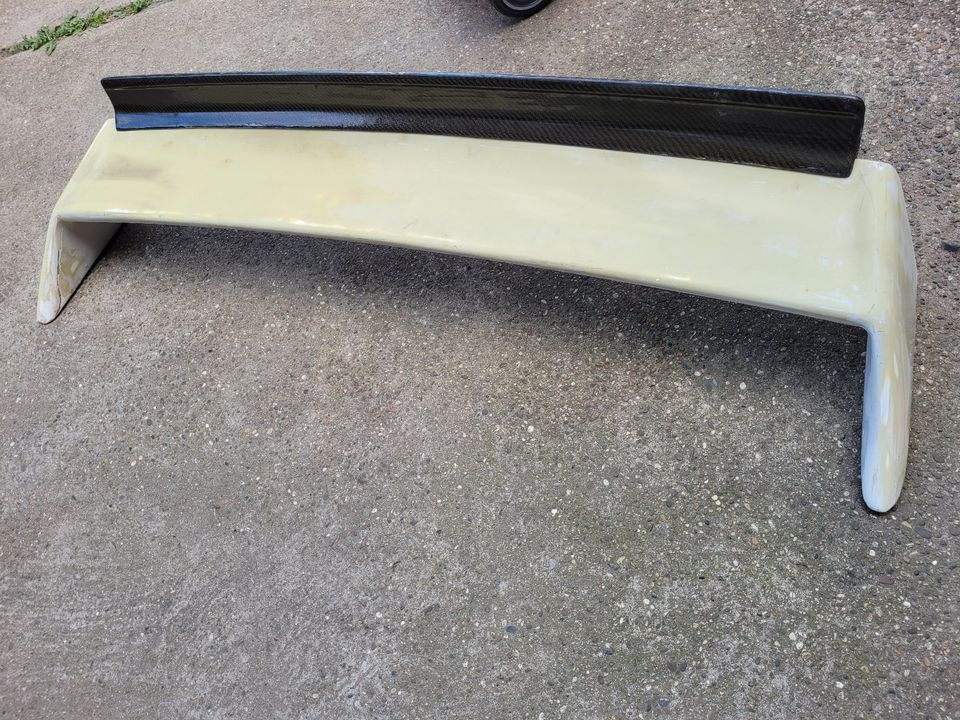 BMW E30 Heckspoiler Flap CFK Carbon Flap Spoiler GFK in Pfungstadt