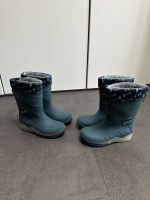 Gummistiefel lupilu Gr 26/27 grün Zwillinge gefütterte Einlage Hessen - Seligenstadt Vorschau