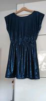 Paillettenkleid blau mit passendem Ohrschmuck Berlin - Schöneberg Vorschau