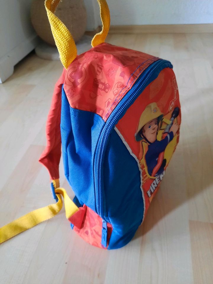 Kinder Rucksack Feuerwehr Sam und Cars, Kinderrucksack in Netphen