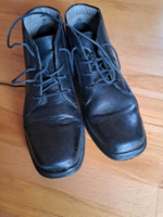 schwarze Geox Leder Schuhe /Kommunionsschuhe Gr.36 Nordrhein-Westfalen - Erftstadt Vorschau
