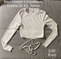 Longsleeve, bauchfrei, Creme, Amisu, Gr.XS Bayern - Trogen Vorschau