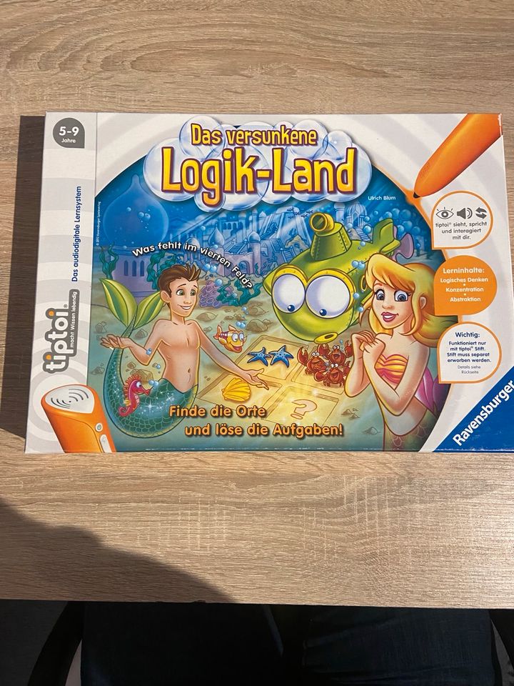 TipToi Das versunkene Logik-Land Brettspiel in Geldern