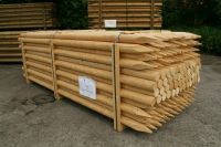 Baumpfähle - Zaunpfähle - Holz - 8 x 300 cm - nicht imprägniert Niedersachsen - Wagenfeld Vorschau