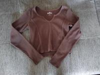 Crop - Shirt von Hollister in Gr. M / braun Hessen - Hirzenhain Vorschau