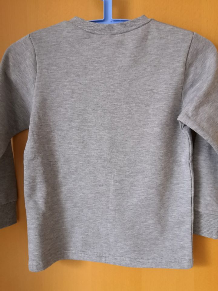 Pullover Sweatshirt, Gr.128, in grau,selten getragen in Bad Schönborn