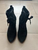Paul Green Stiefelette Nubuk Schwarz Baden-Württemberg - Bruchsal Vorschau