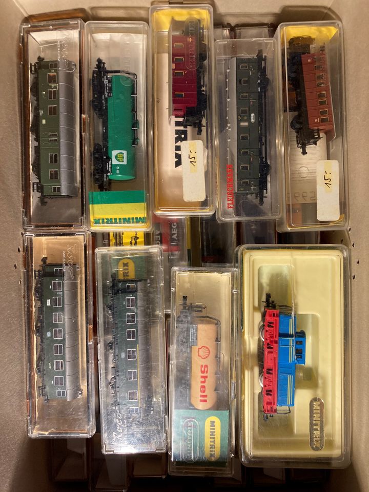 Modelleisenbahn, Loks & Wagen, Minitrix, Arnold, Fleischmann, in Heidelberg