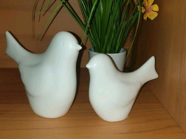 Vögel aus Keramik in Offenburg