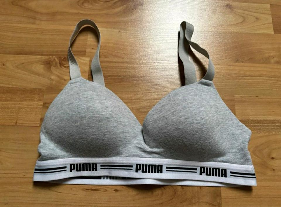 Neu-w.! Puma Bralette Bustier Gr. M 36/38 Sport in Diera-Zehren