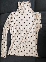 Rollkragen Sweatshirt beige mit schwarzen Punkten *wie neu* Sachsen - Annaberg-Buchholz Vorschau
