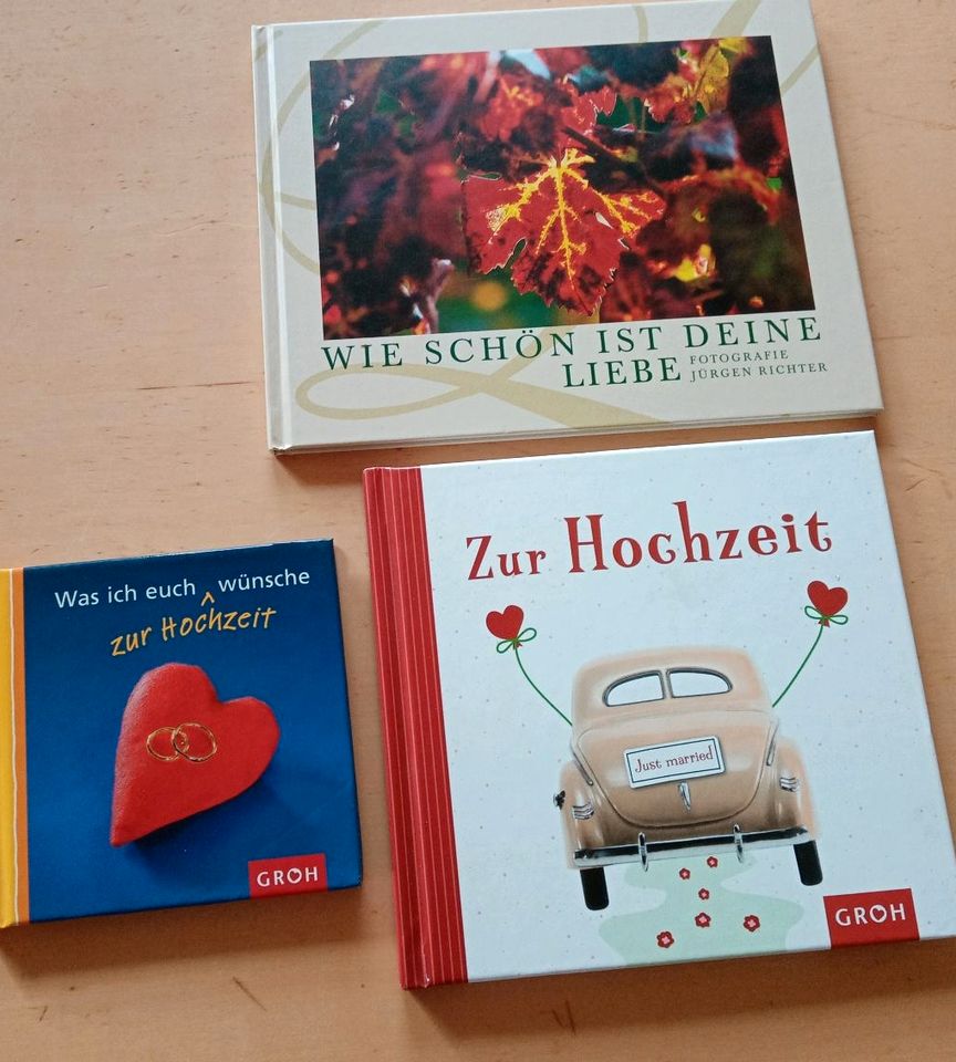 Zur Hochzeit, wünsche zur Hochzeit, wie schön ist die Liebe, Buch in Parsberg