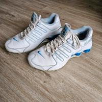 Nike Shox weiß hellblau Gr. 40 Saarland - Bous Vorschau