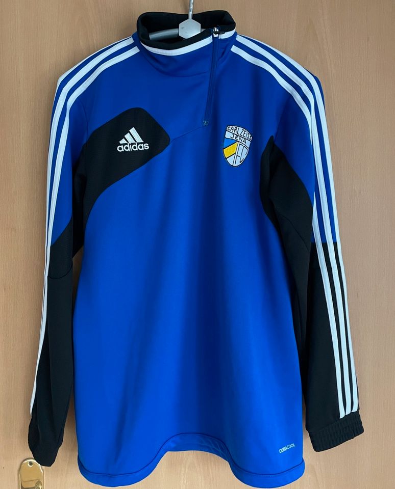 Adidas FCCZ Jena Trainingspullover Herren Gr. S blau in Jena