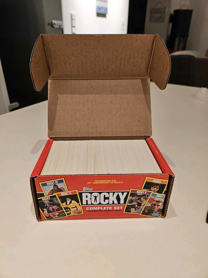 Topps Rocky Complete Movies 330 Kartenset in Box in Korschenbroich
